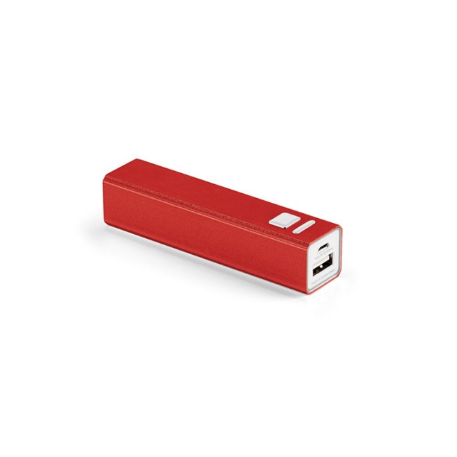 Bateria portátil em alumínio 2.200 mAh Personalizada Bateria portátil em alumínio 2.200 mAh Personalizada
