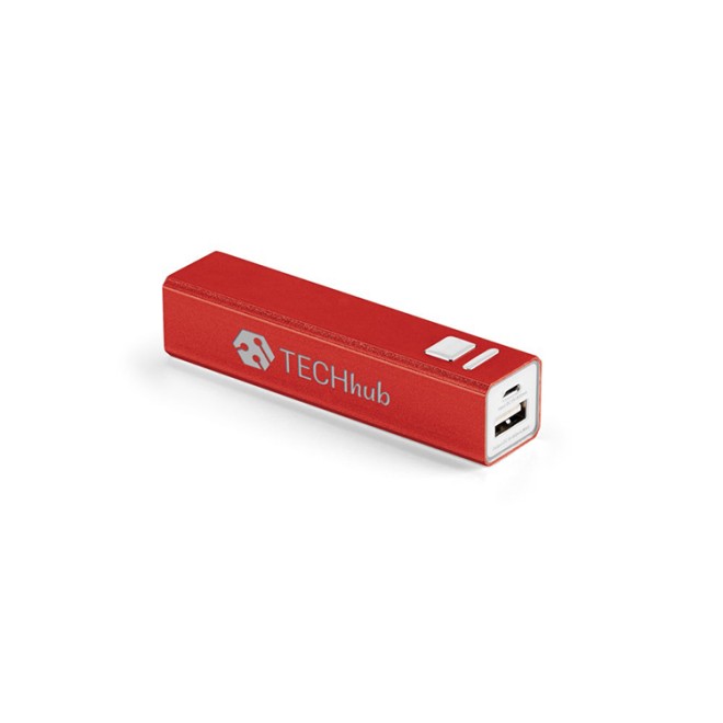 Bateria portátil em alumínio 2.200 mAh Personalizada Bateria portátil em alumínio 2.200 mAh Personalizada