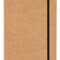 Caderneta Tipo Moleskine Em Material Kraft Personalizado Caderneta Tipo Moleskine Em Material Kraft Personalizado