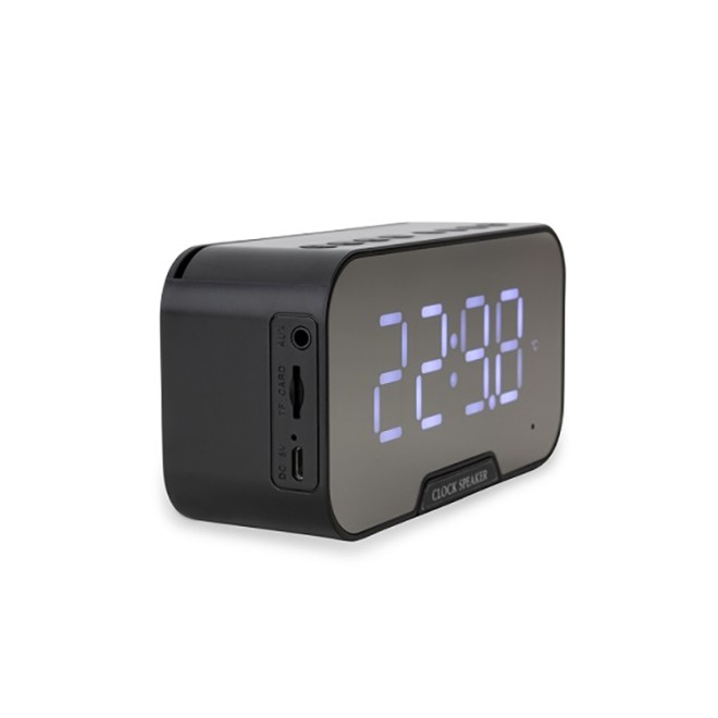 Caixa De Som Bluetooth Com Relógio Personalizada Caixa De Som Bluetooth Com Relógio Personalizada