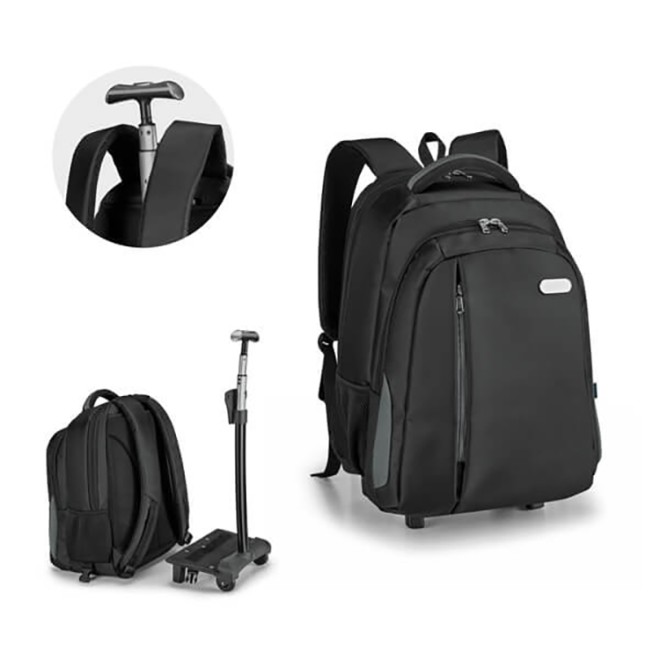 Mochila Trolley Para Notebook Personalizada Com Roda Mochila Trolley Para Notebook Personalizada Com Roda