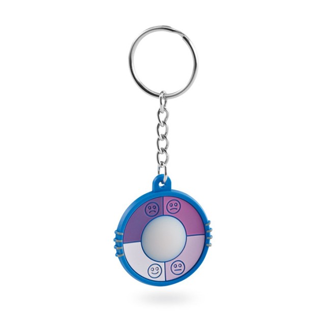 Chaveiro em PVC com indicador de radiação UV Personalizado Chaveiro em PVC com indicador de radiação UV Personalizado