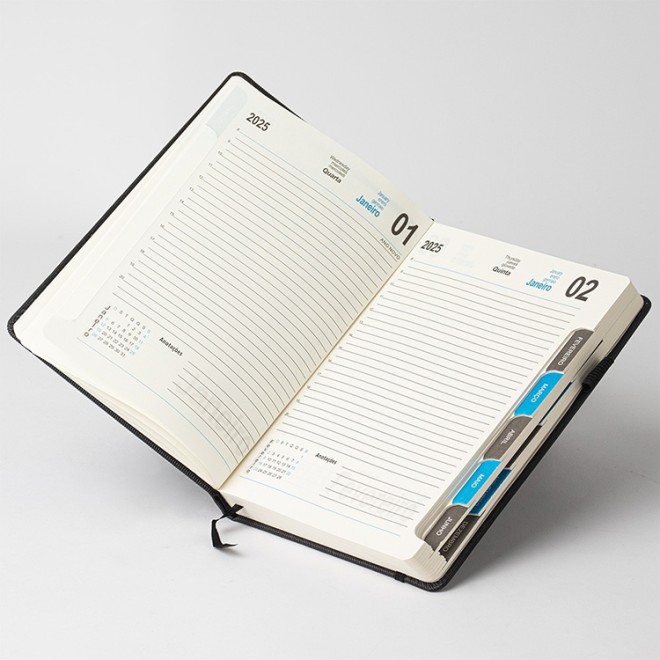 Agenda Diária 2025 Brochura Personalizada Agenda Diária 2025 Brochura Personalizada