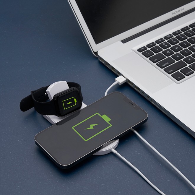 Base De Carregamento Por Indução Para Celular E Iwatch Base De Carregamento Por Indução Para Celular E Iwatch