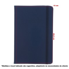 Caderneta Couro Sintético Personalizado Caderneta Couro Sintético Personalizado