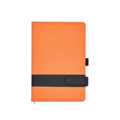 Caderneta em Linho com Porta Caneta Personalizada Caderneta em Linho com Porta Caneta Personalizada