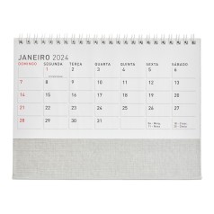 Calendário de Mesa 2024 Personalizado Calendário de Mesa 2024 Personalizado