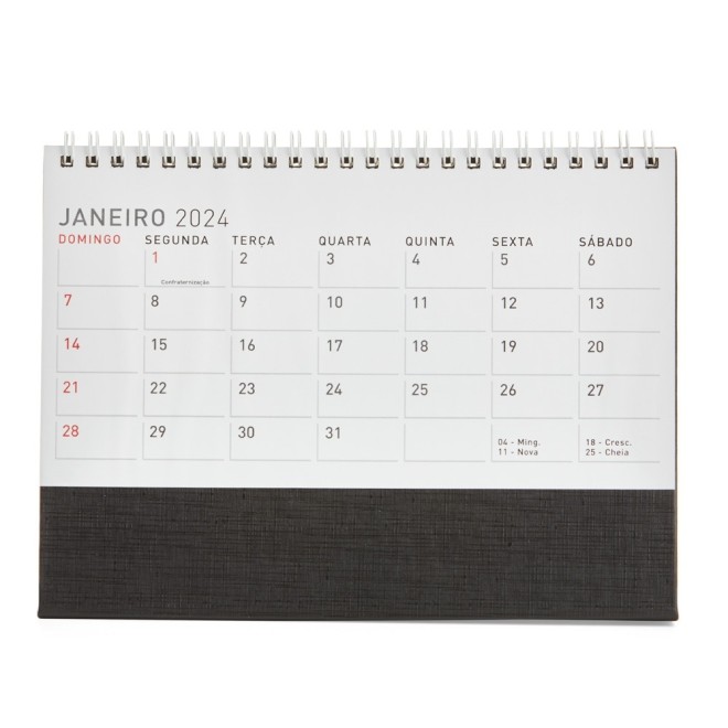 Calendário de Mesa 2024 Personalizado Calendário de Mesa 2024 Personalizado