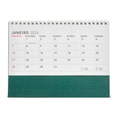 Calendário de Mesa 2024 Personalizado Calendário de Mesa 2024 Personalizado