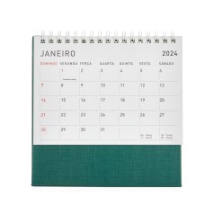 Calendário de Mesa 2024 Personalizado Calendário de Mesa 2024 Personalizado