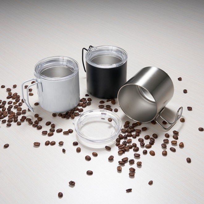 Caneca Inox Parede Dupla 350 Ml Caneca Inox Parede Dupla 350 Ml