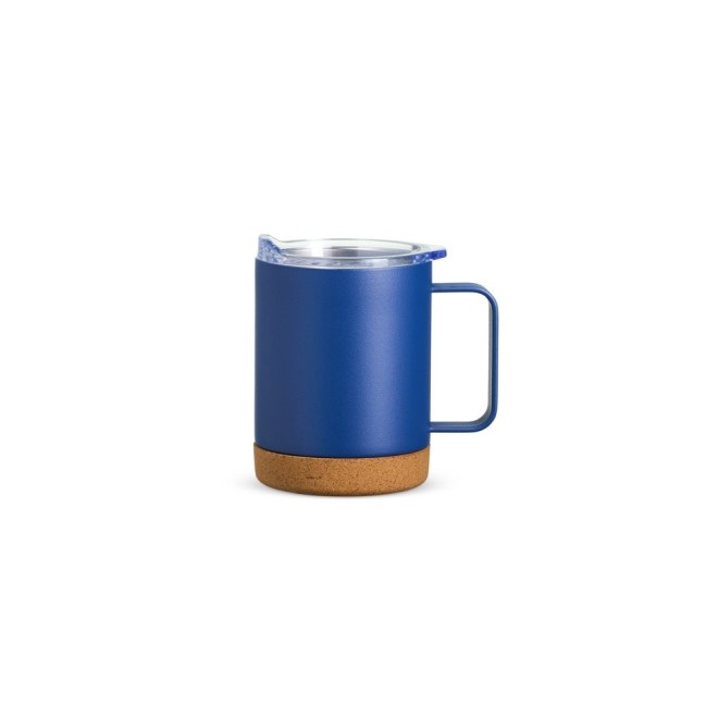 Caneca Térmica com Cortiça de 400ml Personalizada Caneca Térmica com Cortiça de 400ml Personalizada