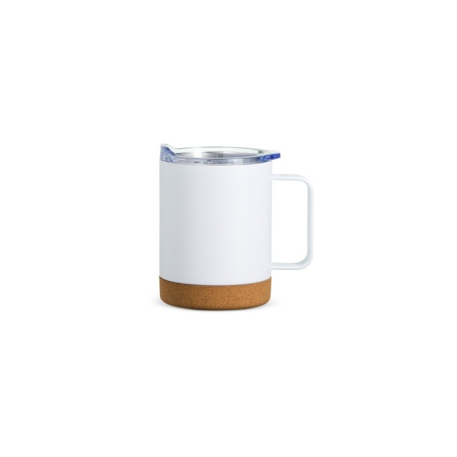Caneca Térmica com Cortiça de 400ml Personalizada Caneca Térmica com Cortiça de 400ml Personalizada