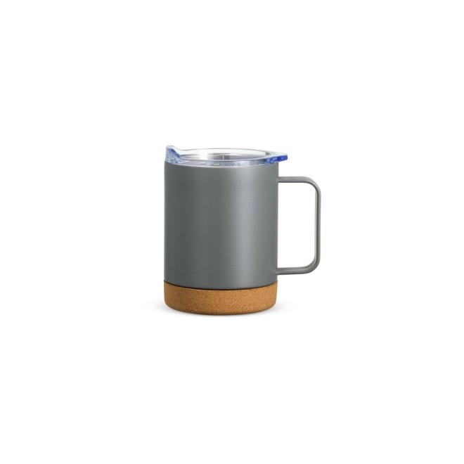Caneca Térmica com Cortiça de 400ml Personalizada Caneca Térmica com Cortiça de 400ml Personalizada