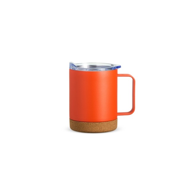 Caneca Térmica com Cortiça de 400ml Personalizada Caneca Térmica com Cortiça de 400ml Personalizada