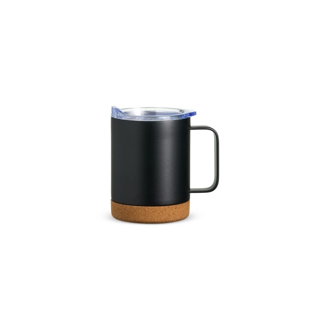 Caneca Térmica com Cortiça de 400ml Personalizada Caneca Térmica com Cortiça de 400ml Personalizada