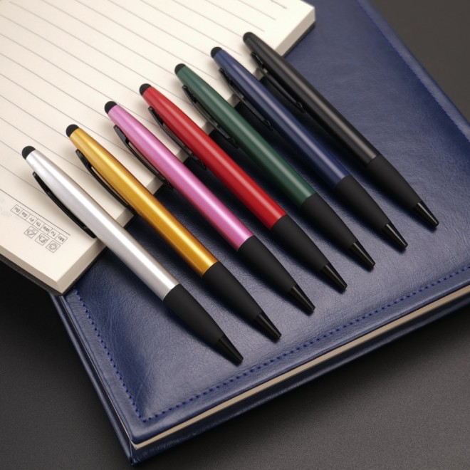 Caneta Metal Touch com Logo Caneta Metal Touch com Logo