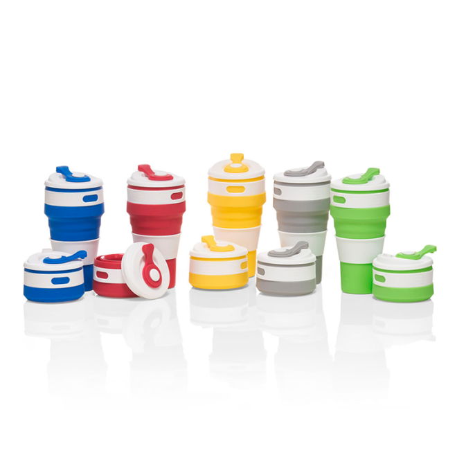 Copo Retrátil Para Brinde Silicone 500Ml Copo Retrátil Para Brinde Silicone 500Ml