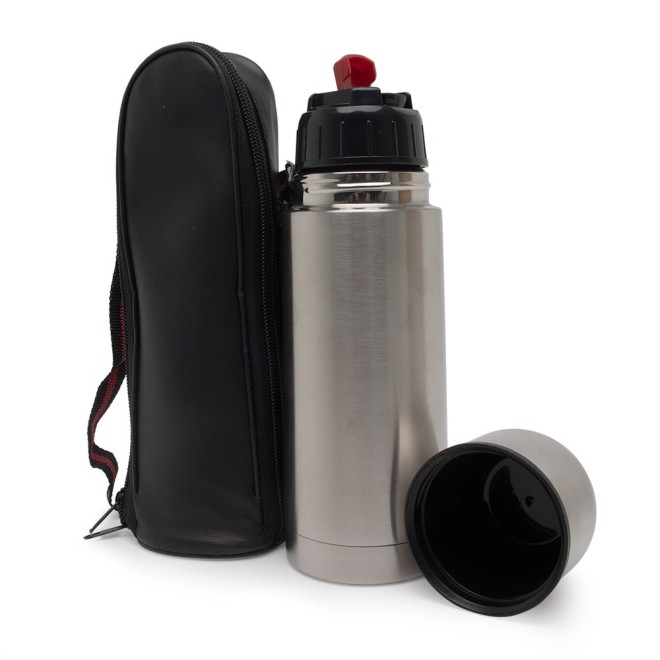 Garrafa Térmica Inox 350ml Personalizada Com Logo Garrafa Térmica Inox 350ml Personalizada Com Logo