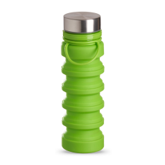 Garrafa Em Silicone Retrátil Com Alça Garrafa Em Silicone Retrátil Com Alça