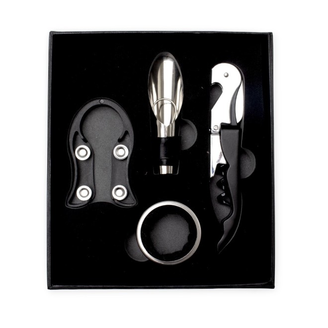 Kit Vinho 4 Peças Personalizado Kit Vinho 4 Peças Personalizado