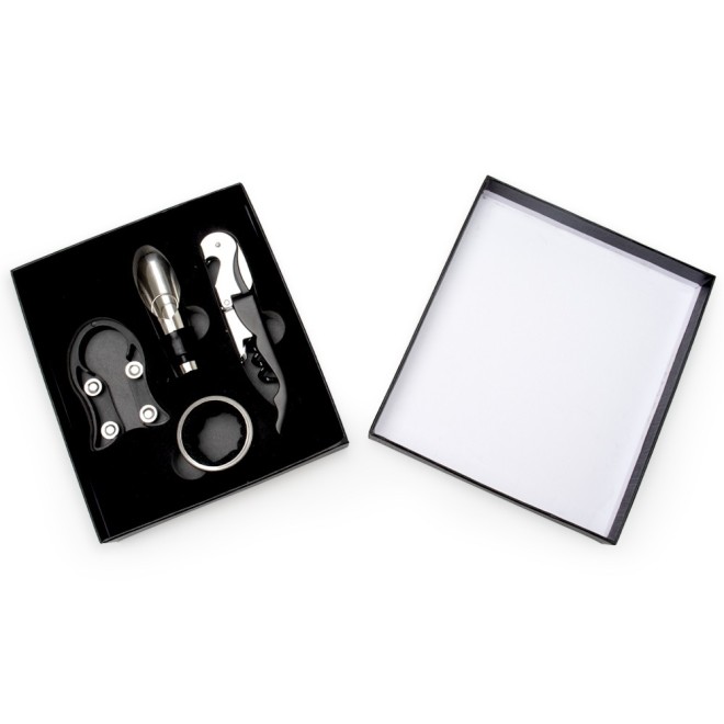 Kit Vinho 4 Peças Personalizado Kit Vinho 4 Peças Personalizado