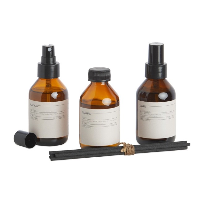 Kit com 3 Aromas para Ambiente Promocional Kit com 3 Aromas para Ambiente Promocional