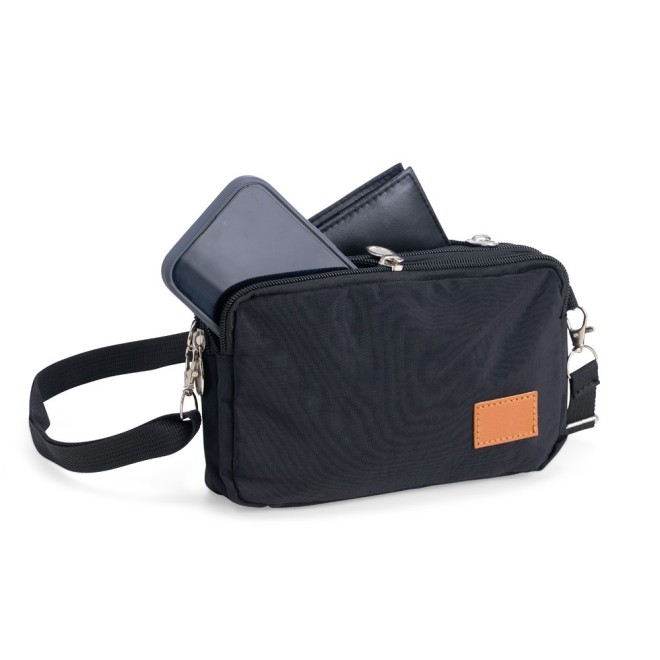 Mini Bolsa Transversal de Nylon Personalizada Mini Bolsa Transversal de Nylon Personalizada