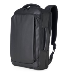 Mochila Couro Sintético Usb 17 Litros Mochila Couro Sintético Usb 17 Litros