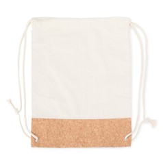Mochila Saco de Lona e Cortiça Personalizada