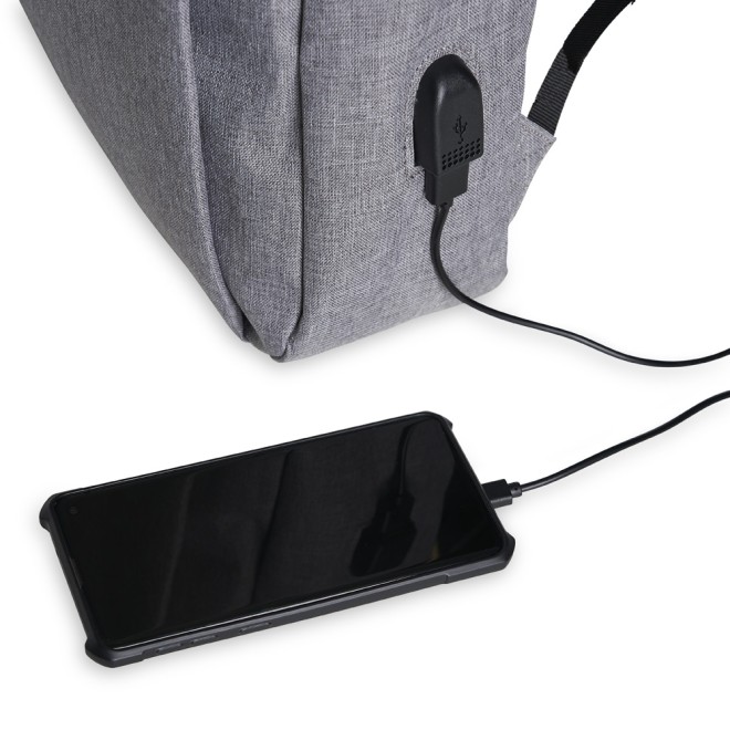 Mochila De Nylon Usb 21L Personalizada Mochila De Nylon Usb 21L Personalizada