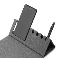 Mouse Pad com Suporte Celular e Canetas Personalizado Mouse Pad com Suporte Celular e Canetas Personalizado