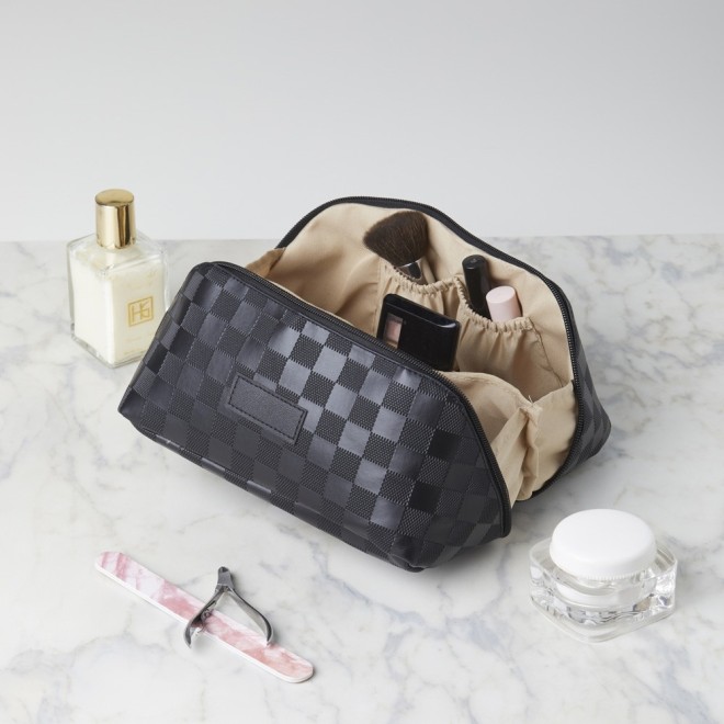 Necessaire de Couro Sintético Para Brindes Necessaire de Couro Sintético Para Brindes