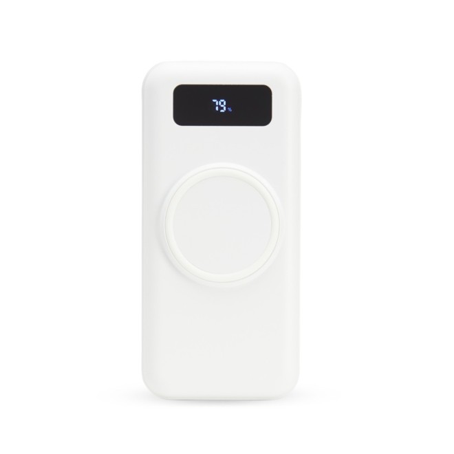 Power Bank 10.000mAh com Carregamento via Indução ou via Cabo Personalizado Power Bank 10.000mAh com Carregamento via Indução ou via Cabo Personalizado
