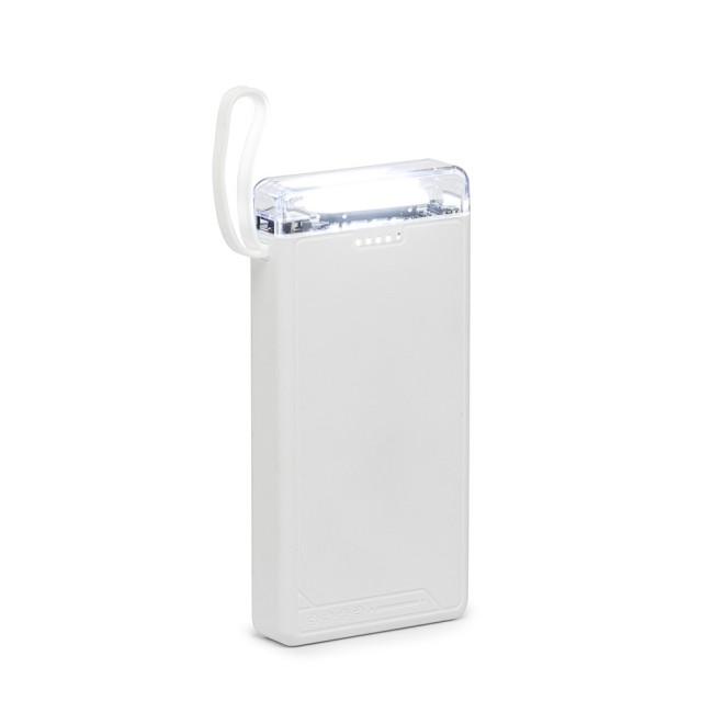 Power Bank 10.000mAh com Lanterna e Multissaídas Personalizado Power Bank 10.000mAh com Lanterna e Multissaídas Personalizado