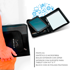 Pasta A4 Garrett Personalizada