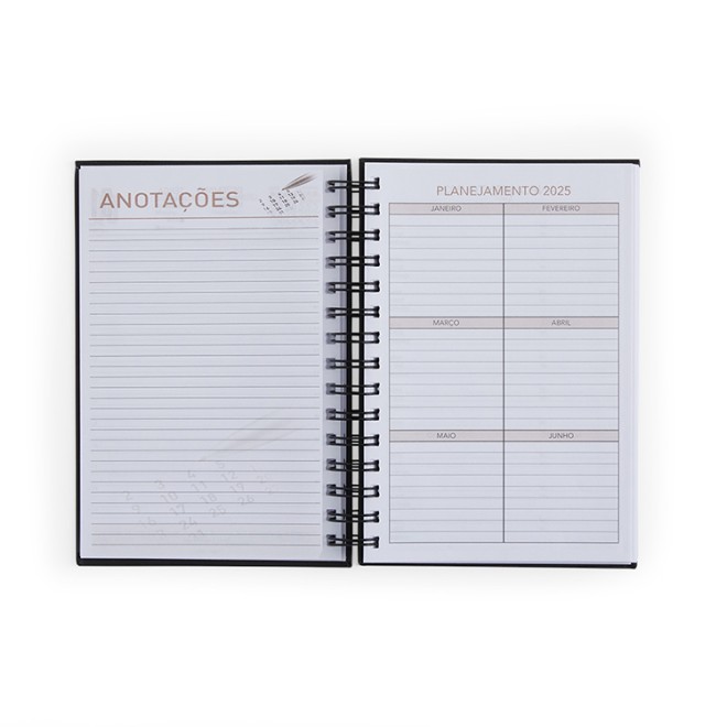 Agenda 2025 Cromato para Brindes Personalizado Agenda 2025 Cromato para Brindes Personalizado