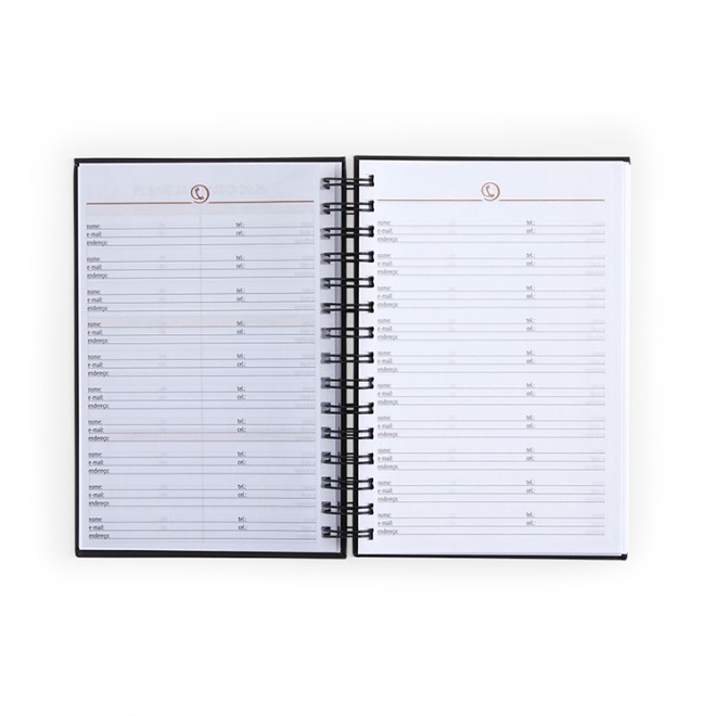 Agenda 2025 Cromato para Brindes Personalizado Agenda 2025 Cromato para Brindes Personalizado