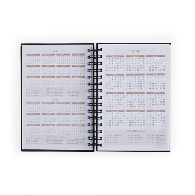 Agenda 2025 Cromato para Brindes Personalizado Agenda 2025 Cromato para Brindes Personalizado