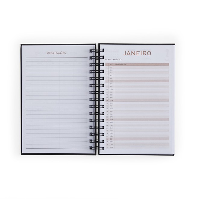 Agenda 2025 Cromato para Brindes Personalizado Agenda 2025 Cromato para Brindes Personalizado