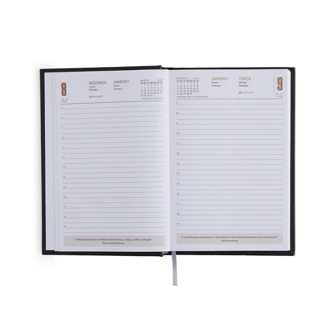 Agenda 2025 Cromato Personalizado com Logo Agenda 2025 Cromato Personalizado com Logo