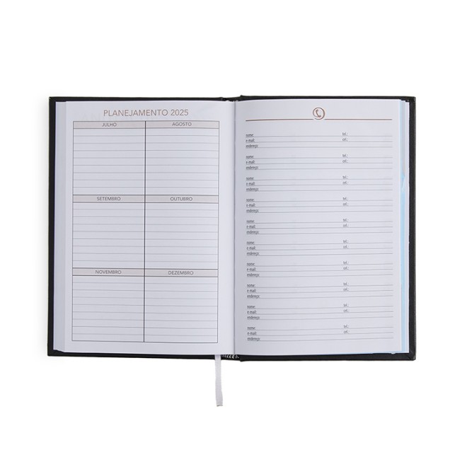Agenda 2025 Cromato Personalizado com Logo Agenda 2025 Cromato Personalizado com Logo