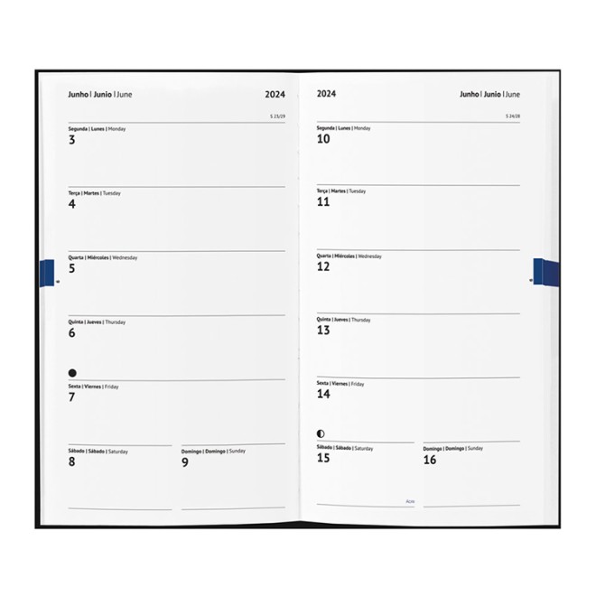 Agenda de Bolso 24 Personalizada Falkner Pocket Agenda de Bolso 24 Personalizada Falkner Pocket