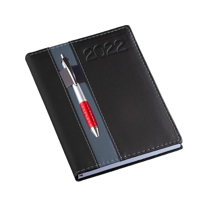 Agenda Diária 2025 Com Suporte Para Caneta Personalizada Agenda Diária 2025 Com Suporte Para Caneta Personalizada