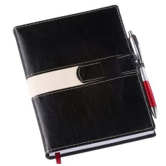 Agenda Diária 2025 com Fecho e Suporte pra Caneta Agenda Diária 2025 com Fecho e Suporte pra Caneta