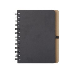 Caderneta em Kraft com Porta Caneta para Brindes Caderneta em Kraft com Porta Caneta para Brindes