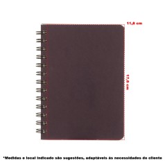 Caderneta Kraft Personalizada com Logo Caderneta Kraft Personalizada com Logo