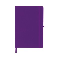 Caderneta Tipo Moleskine Pautadas Com Porta Caneta Personalizada
