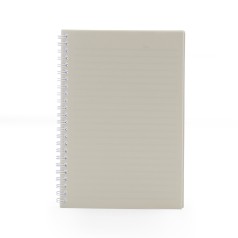 Caderno A5 Plástico Personalizado com Logo Caderno A5 Plástico Personalizado com Logo