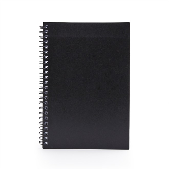Caderno A5 Plástico Personalizado com Logo Caderno A5 Plástico Personalizado com Logo